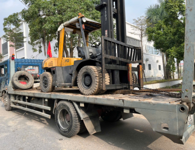 Tại sao xe nâng Nhật Bãi bị nóng máy và cách phòng chống hiệu quả