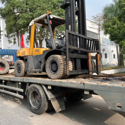 Tại sao xe nâng Nhật Bãi bị nóng máy và cách phòng chống hiệu quả