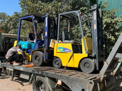Xe nâng Nhật Bãi cho doanh nghiệp sản xuất tại Quốc Oai – Giải pháp tiết kiệm | Xe Nâng Minh Khôi