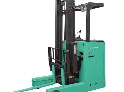 Xe nâng điện đứng lái Reach Truck 1–2–3 tấn Mitsubishi | Xe Nâng Minh Khôi