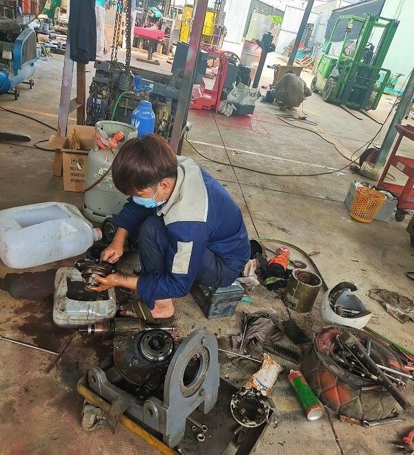 Đơn vị sửa chữa xe nâng nhật bản tại Thường Tín
