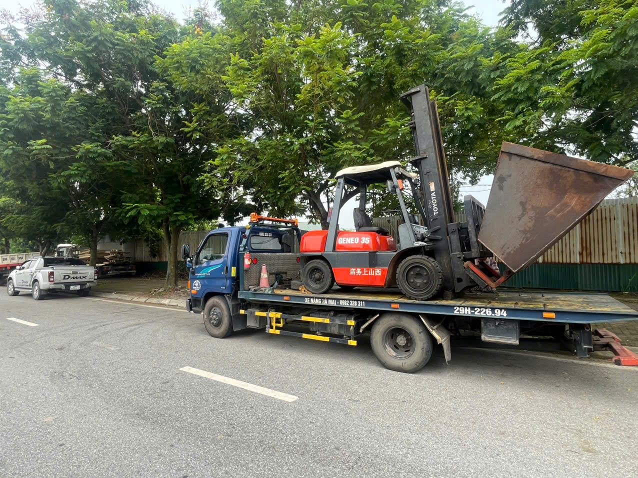 Cho thuê xe nâng tại Nam Từ Liêm Hà Nội – Phục vụ kho logistics và nhà máy