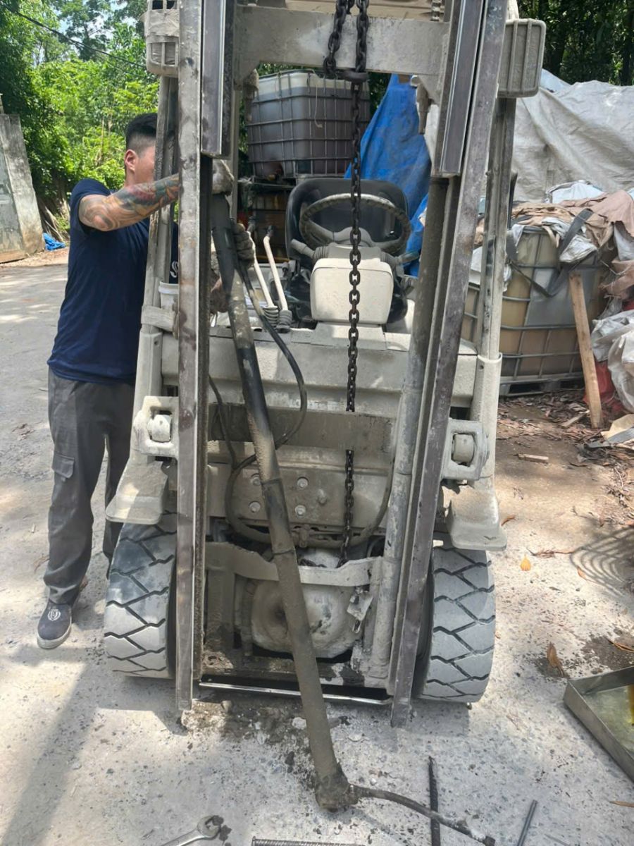 Thu mua xe nâng Nhật Bãi số lượng lớn từ kho xưởng tại Hà Nội