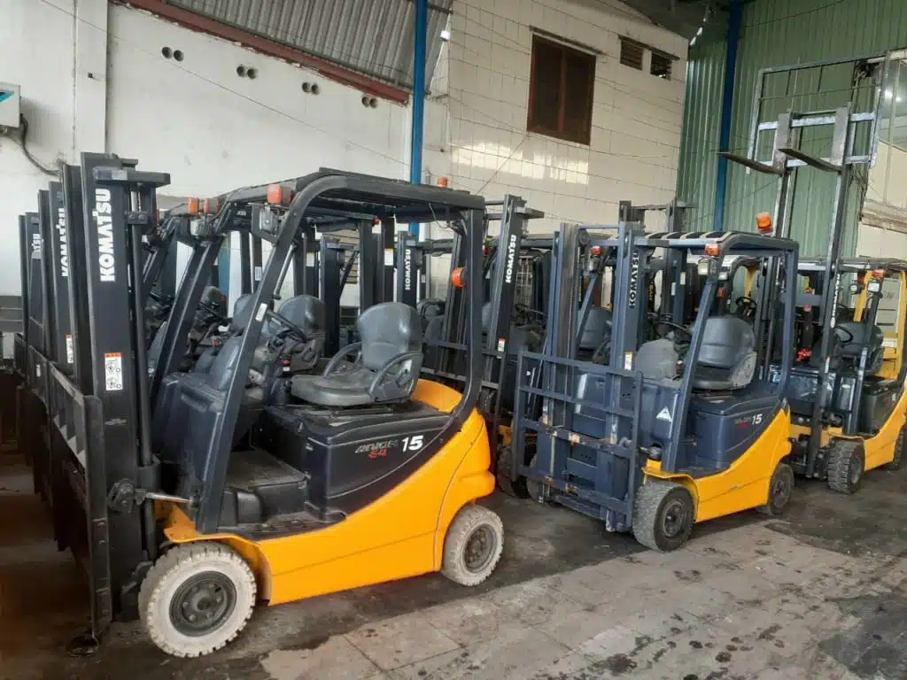 Cho thuê xe nâng điện 1.5 tấn tại Vĩnh Phúc – Giá tốt | Xe Nâng Minh Khôi