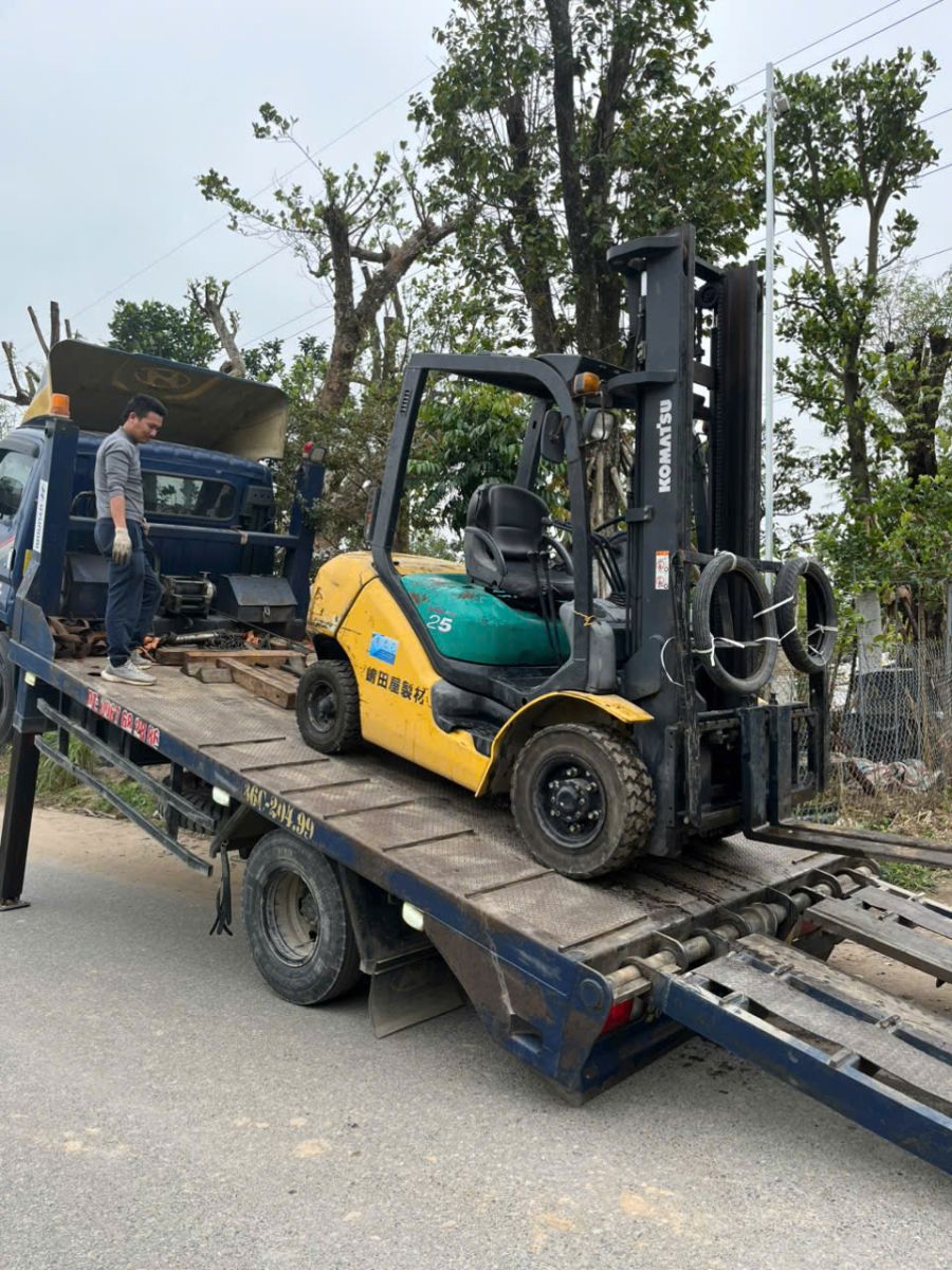 Xe nâng Nhật Bãi cho khu công nghiệp Bắc Ninh