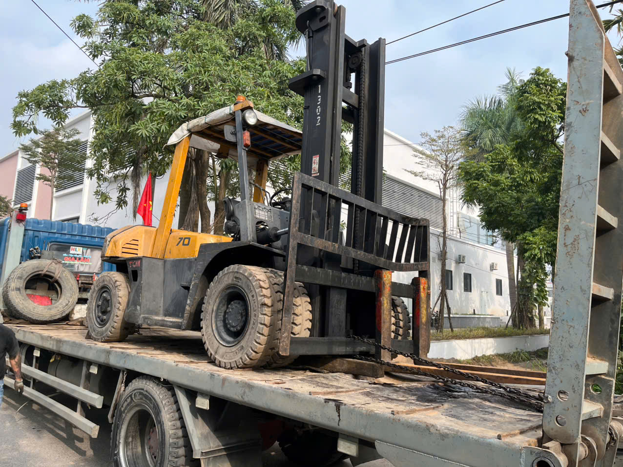 Tại sao xe nâng Nhật Bãi bị nóng máy và cách phòng chống hiệu quả
