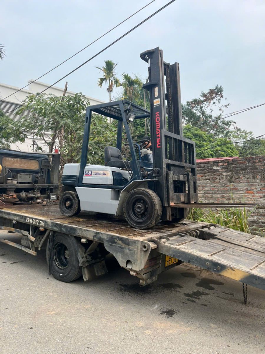 Ưu và nhược điểm của xe nâng Nhật bãi đã qua đại tu