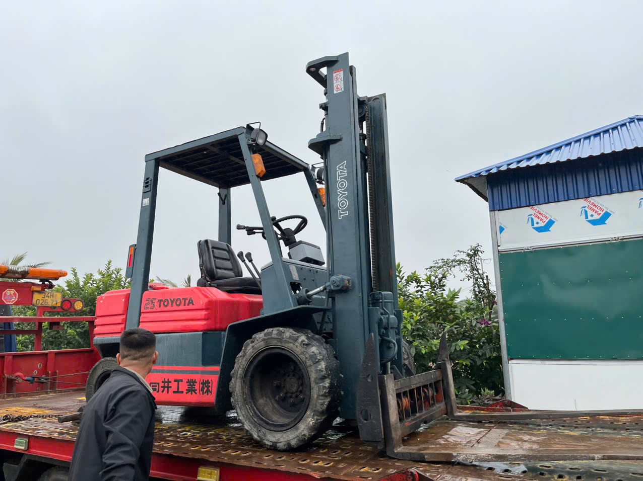 Chi phí đại tu xe nâng Nhật Bãi