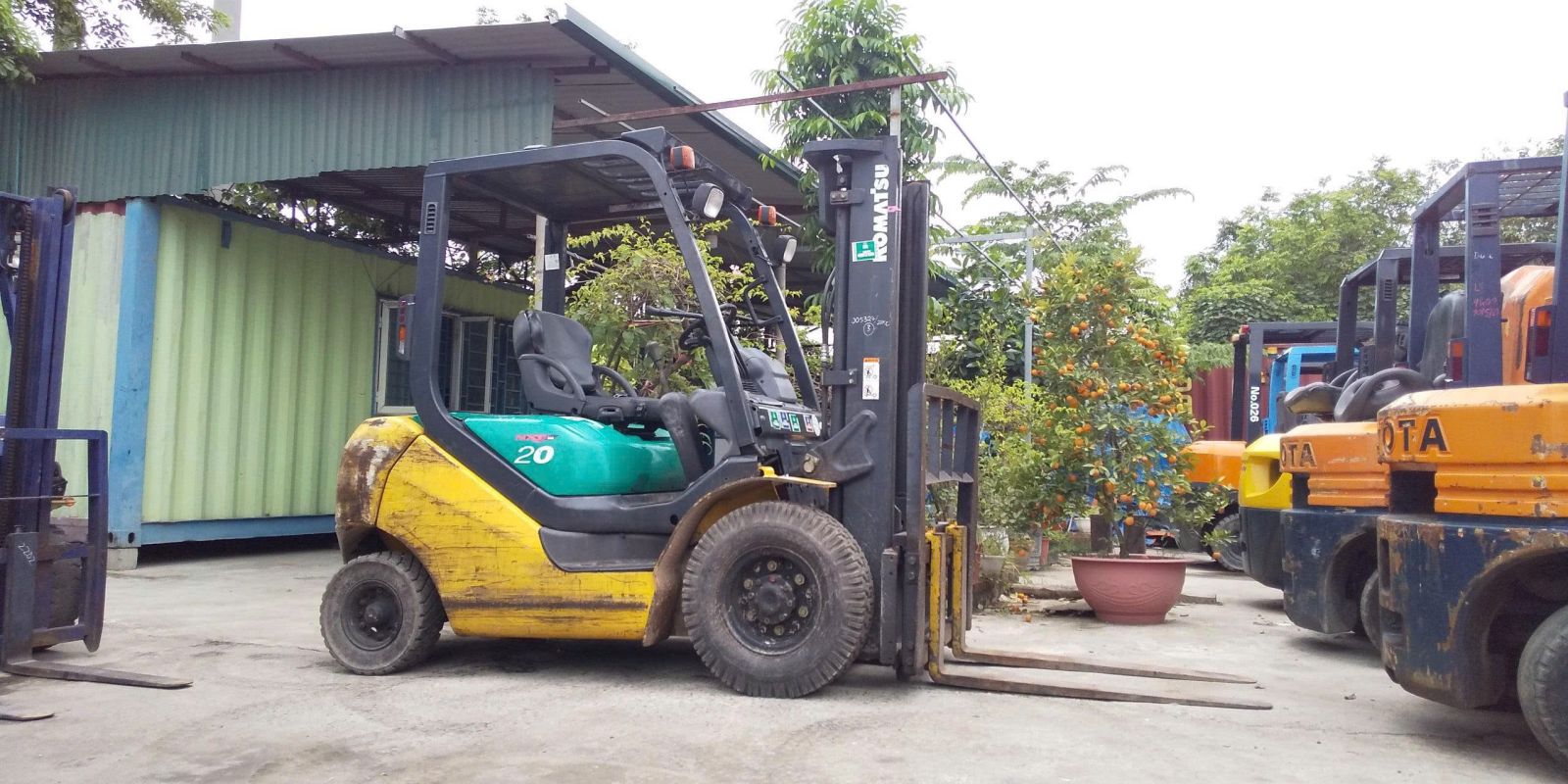 Sửa chữa xe nâng Nhật Bãi tại Bắc Giang