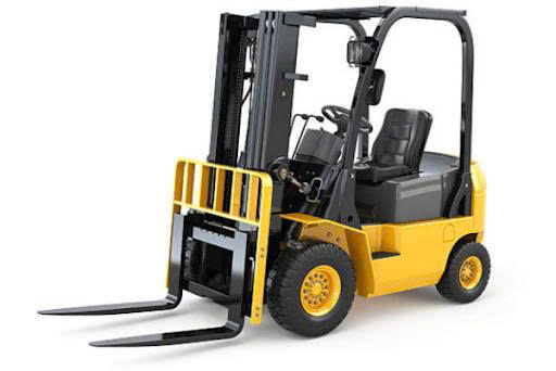 Ảnh xe nâng điện trong kho
