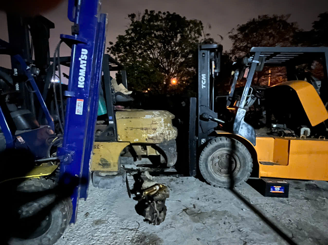 Thuê xe nâng điện Nhật Bãi tại Hà Nội