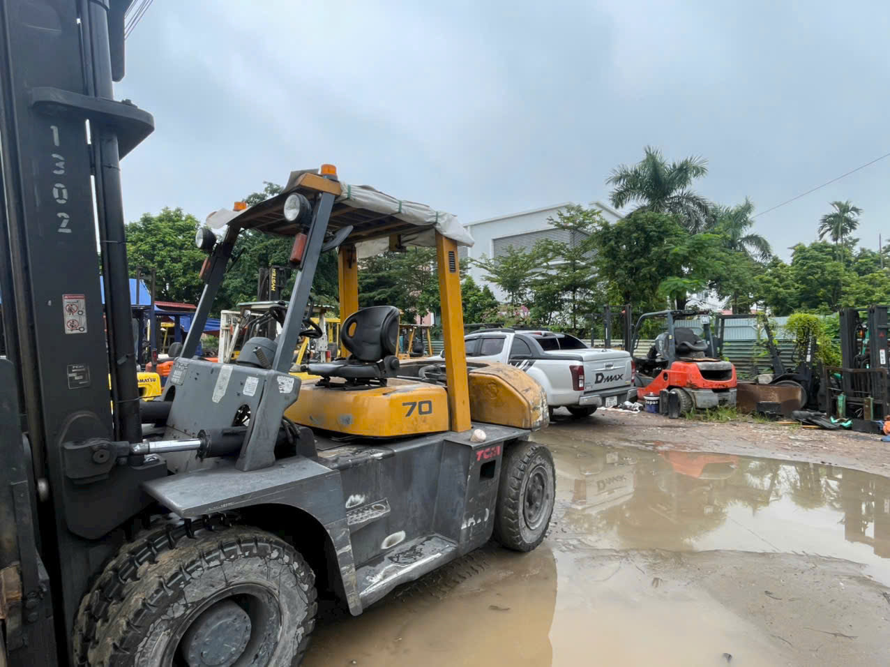 Sửa xe nâng tại khu công nghiệp Bắc Thăng Long