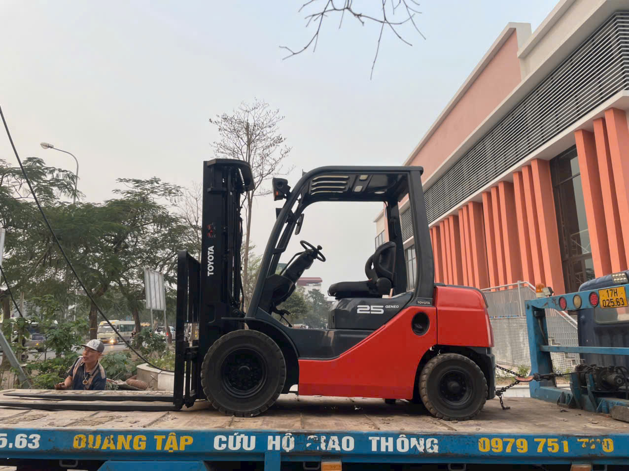 sửa chữa xe nâng tại Thanh Trì, Hoàng Mai – Xe Nâng Minh Khôi
