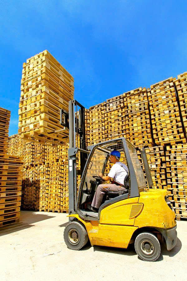 Thuê xe nâng điện Nhật Bản cho công trường