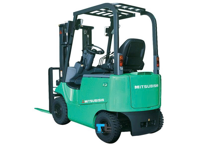 Ảnh xe nâng điện ngồi lái Mitsubishi 1,5 tấn