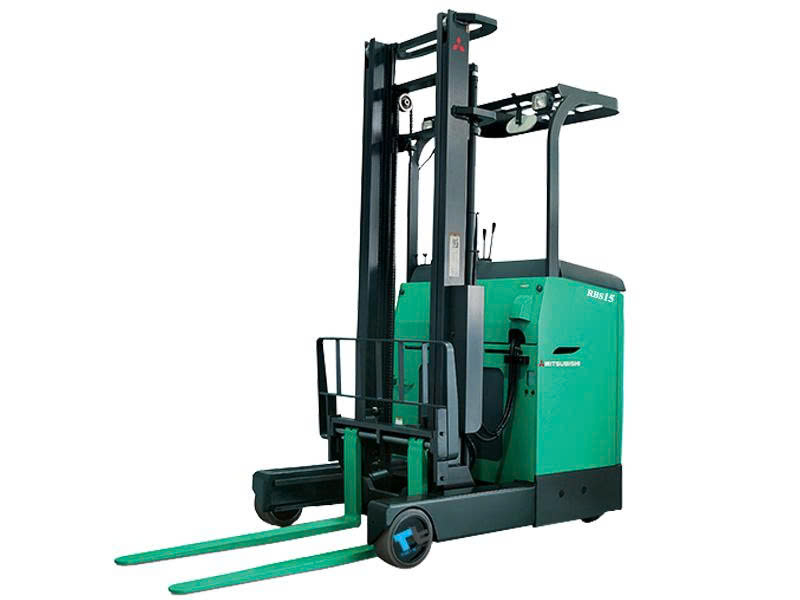 Ảnh xe nâng điện đứng lái Mitsubishi 1.5 tấn