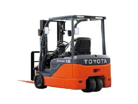 Xe nâng điện ngồi lái 1.5 tấn Toyota