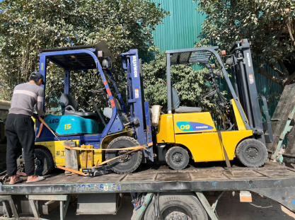 Xe nâng Nhật Bãi cho doanh nghiệp sản xuất tại Quốc Oai – Giải pháp tiết kiệm | Xe Nâng Minh Khôi