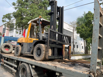 Xe nâng Nhật Bãi phục vụ khu công nghiệp Hà Nội | Xe Nâng Minh Khôi
